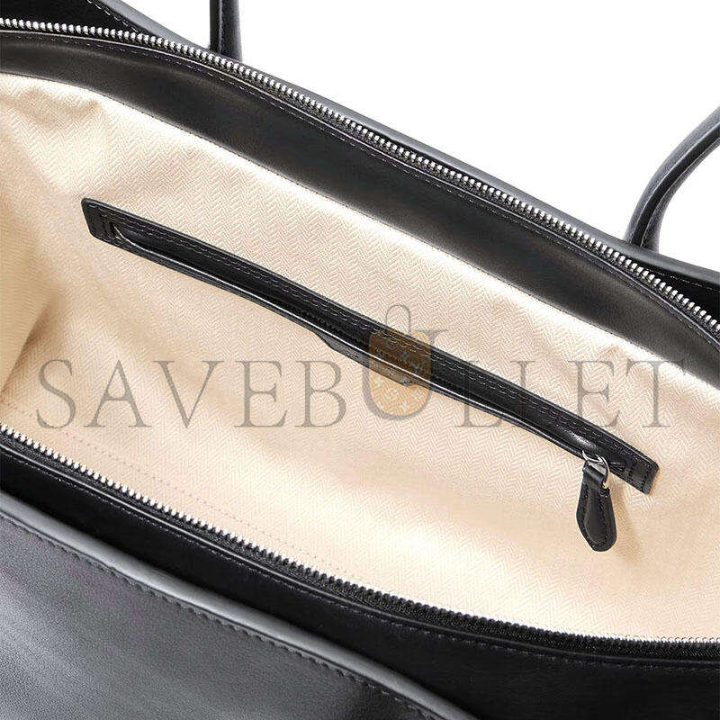 THE ROW MARLO 14 TEXTURED-LEATHER TOTE (36*25*16cm)